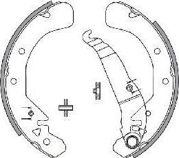 Spidan 33624 комплект тормозных колодок на OPEL ASTRA H (L48)