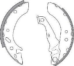 Spidan 33629 комплект тормозных колодок на FORD KA (RB_)