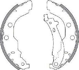 Spidan 33630 комплект тормозных колодок на PEUGEOT 406 (8B)