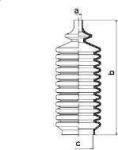 Spidan 83783 пыльник, рулевое управление на MITSUBISHI LANCER F II (A17_)