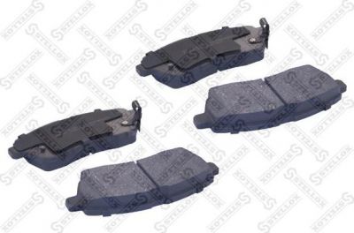 STELLOX КОМПЛЕКТ ТОРМОЗНЫХ КОЛОДОК, ДИСКОВЫЙ ТОРМОЗ (000 087B-SX)