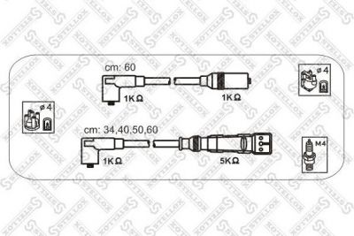 STELLOX Провода высоковольтные, комплект (10-38085-SX)