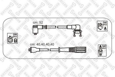 Stellox 10-38160-SX комплект проводов зажигания на RENAULT 19 II Chamade (L53_)