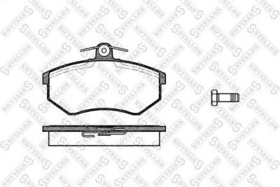 Stellox 145 000-SX комплект тормозных колодок, дисковый тормоз на AUDI 80 (89, 89Q, 8A, B3)