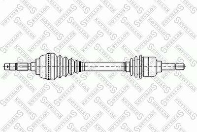Stellox 158 1035-SX приводной вал на PEUGEOT BOXER фургон (230L)