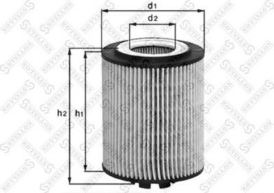 Stellox 20-50384-SX масляный фильтр на HYUNDAI SANTA FE I (SM)