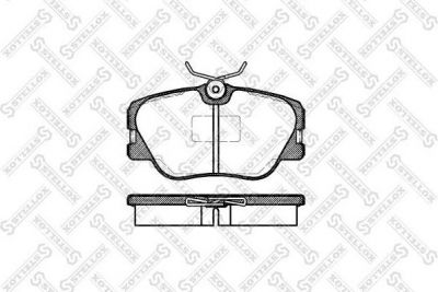 STELLOX КОМПЛЕКТ ТОРМОЗНЫХ КОЛОДОК, ДИСКОВЫЙ ТОРМОЗ (200 000B-SX)