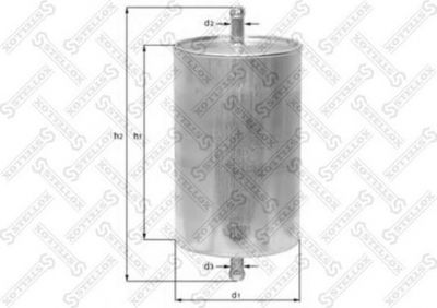 Stellox 21-00014-SX топливный фильтр на AUDI A6 Avant (4B5, C5)