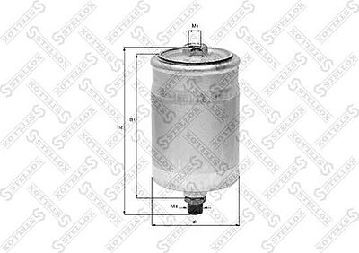 Stellox 21-00019-SX топливный фильтр на MERCEDES-BENZ 190 (W201)