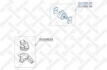 Stellox 25-51091-SX подвеска, двигатель на HYUNDAI GETZ (TB)