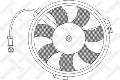 STELLOX Вентилятор, охлаждение двигателя (29-99013-SX)