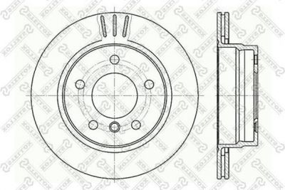 Stellox 6020-1535V-SX тормозной диск на 3 купе (E46)