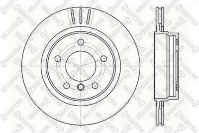 Stellox 6020-1541V-SX тормозной диск на 3 (E46)