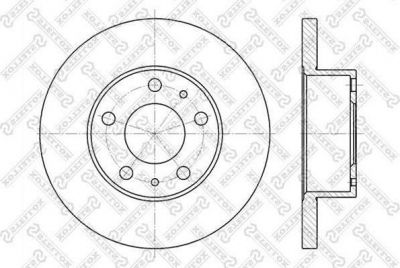 Stellox 6020-9944-SX тормозной диск на PEUGEOT BOXER автобус (230P)