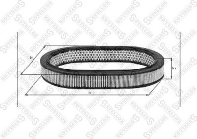 Stellox 71-01277-SX воздушный фильтр на MERCEDES-BENZ C-CLASS купе (CL203)