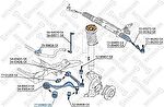 STELLOX 77-00969-SX_сайлентблок пер. рычага! к-кт E81/E87/E91/E90 all 04> (7700969SX)