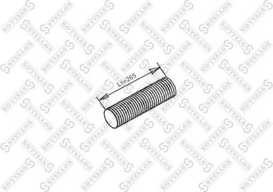 Stellox 82-01659-SX гофрированная труба, выхлопная система на MAN F 2000