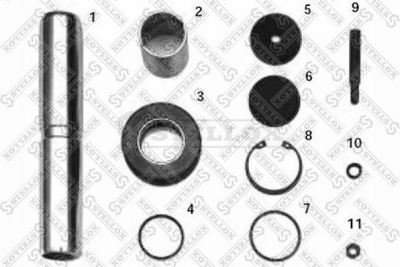 Stellox 84-16066-SX ремкомплект, шкворень поворотного кулака на MERCEDES-BENZ NG