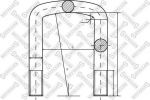 Stellox 84-64416-SX стремянка рессоры на MAN M 2000 L