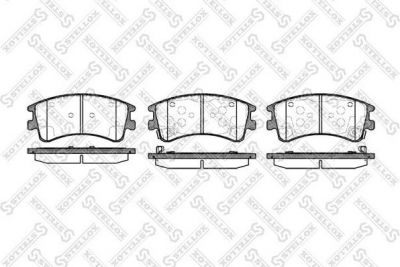STELLOX КОМПЛЕКТ ТОРМОЗНЫХ КОЛОДОК, ДИСКОВЫЙ ТОРМОЗ (981 002B-SX)
