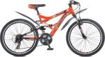 Велосипед кросс-кантри Stinger 24 quot; Versus D (2016), рама сталь 16,5 quot;, оранжевый