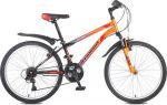 Велосипед кросс-кантри Stinger 24 quot; Caiman (2016), рама сталь 12,5 quot;, оранжевый
