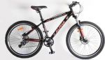 Велосипед кросс-кантри Stinger 26 quot; Alpha XC.R 3.7 Х24460, рама алюминий 16 quot;, черный