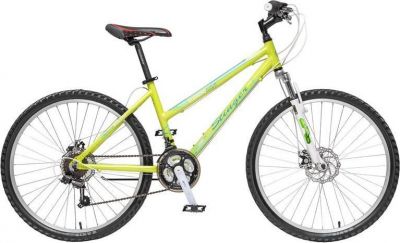 Велосипед горный Stinger Element Lady D 26 quot; (2016), рама алюминий 16 quot;, зеленый