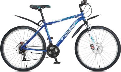 Горный велосипед Stinger Aragon 220D 26 quot; (2016), рама сталь 16 quot;, синий