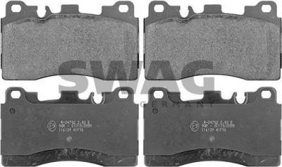 SWAG 10 11 6139 комплект тормозных колодок, дисковый тормоз на MERCEDES-BENZ CLS (C218)