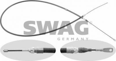 SWAG 10 90 1667 трос, стояночная тормозная система на MERCEDES-BENZ E-CLASS (W124)