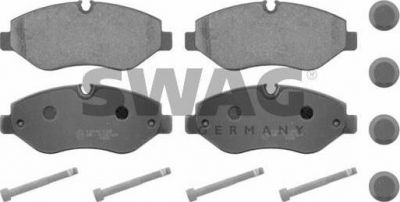 SWAG 10 91 6710 комплект тормозных колодок, дисковый тормоз на MERCEDES-BENZ VIANO (W639)