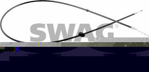SWAG 10 91 8119 трос, стояночная тормозная система на MERCEDES-BENZ C-CLASS (W202)