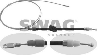 SWAG 10 92 6729 Трос, стояночная тормозная система