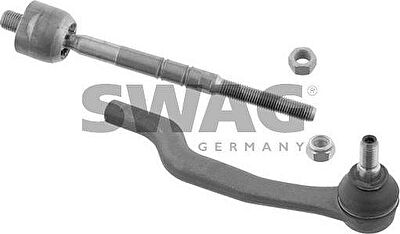 SWAG 10 93 3110 поперечная рулевая тяга на MERCEDES-BENZ A-CLASS (W168)