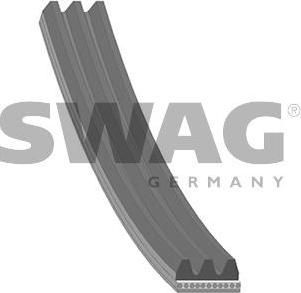 SWAG 10 93 8436 поликлиновой ремень на SMART FORTWO Cabrio (451)