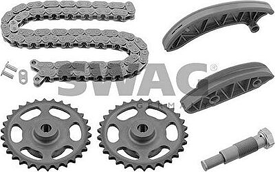 SWAG 10 94 4971 комплект цели привода распредвала на MERCEDES-BENZ B-CLASS (W246, W242)