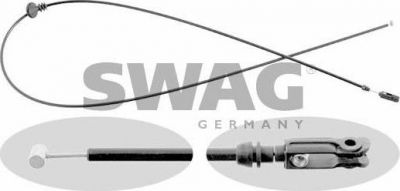 SWAG 10 99 0012 тросик замка капота на MERCEDES-BENZ 190 (W201)