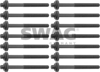 SWAG 20 90 1890 комплект болтов головки цилидра на 3 (E36)