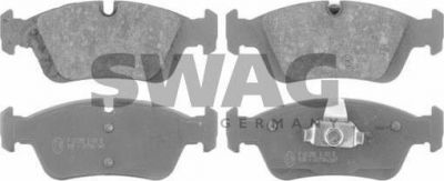 SWAG 20 91 6343 комплект тормозных колодок, дисковый тормоз на 3 кабрио (E46)