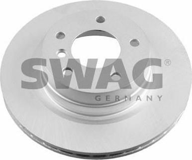 SWAG 20 92 4476 тормозной диск на 3 кабрио (E93)