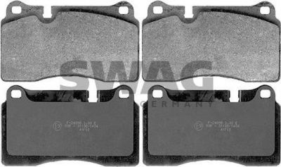 SWAG 30 11 6219 комплект тормозных колодок, дисковый тормоз на AUDI TT Roadster (8J9)