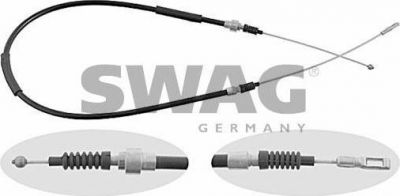 SWAG 30 90 2088 трос, стояночная тормозная система на AUDI 100 Avant (44, 44Q, C3)