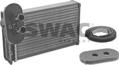 SWAG 30 91 1089 Радиатор отопителя салона 30911089 (1)