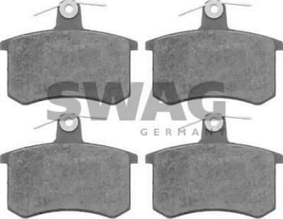 SWAG 30 91 6142 комплект тормозных колодок, дисковый тормоз на AUDI 100 Avant (44, 44Q, C3)
