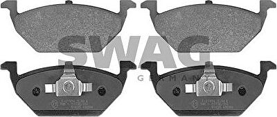 SWAG 30 91 6328 комплект тормозных колодок, дисковый тормоз на SKODA FABIA