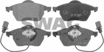 SWAG 30 91 6447 комплект тормозных колодок, дисковый тормоз на SKODA SUPERB (3U4)