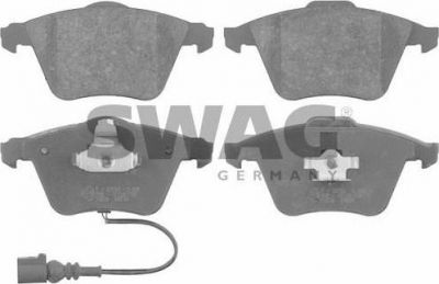 SWAG 30 91 6538 комплект тормозных колодок, дисковый тормоз на VW PASSAT Variant (3C5)