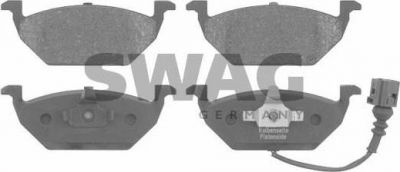 SWAG 30 91 6618 комплект тормозных колодок, дисковый тормоз на SKODA OCTAVIA (1Z3)