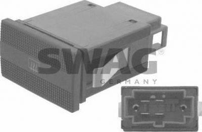SWAG 30 91 8080 выключатель, обогреватель заднего стекла на VW PASSAT Variant (3A5, 35I)